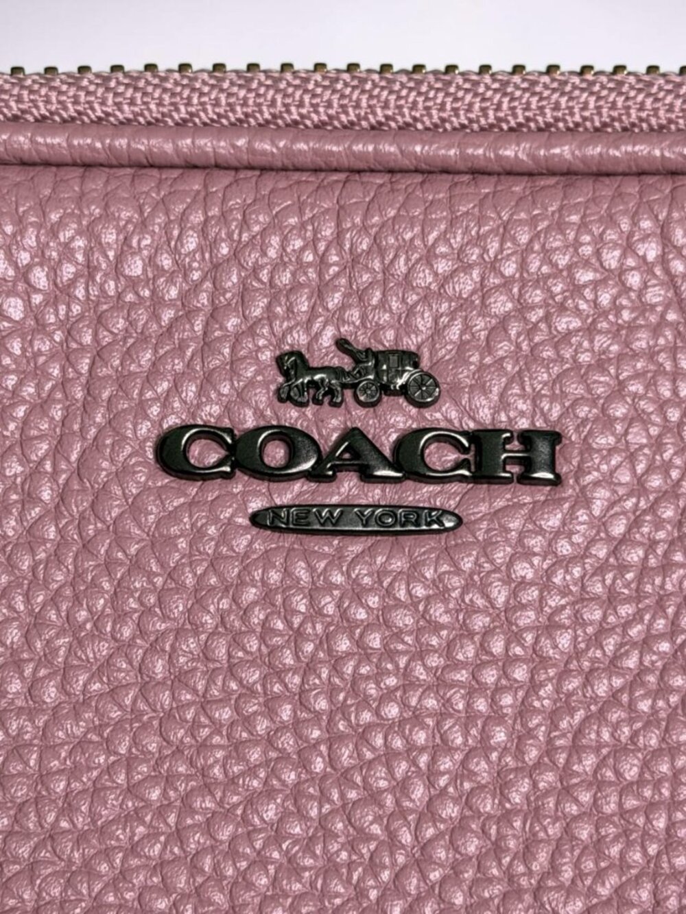 Coach Heart Appliqué Camera Bag / Double Zip Crossbody (Style #29673) - Picture 5 of 16